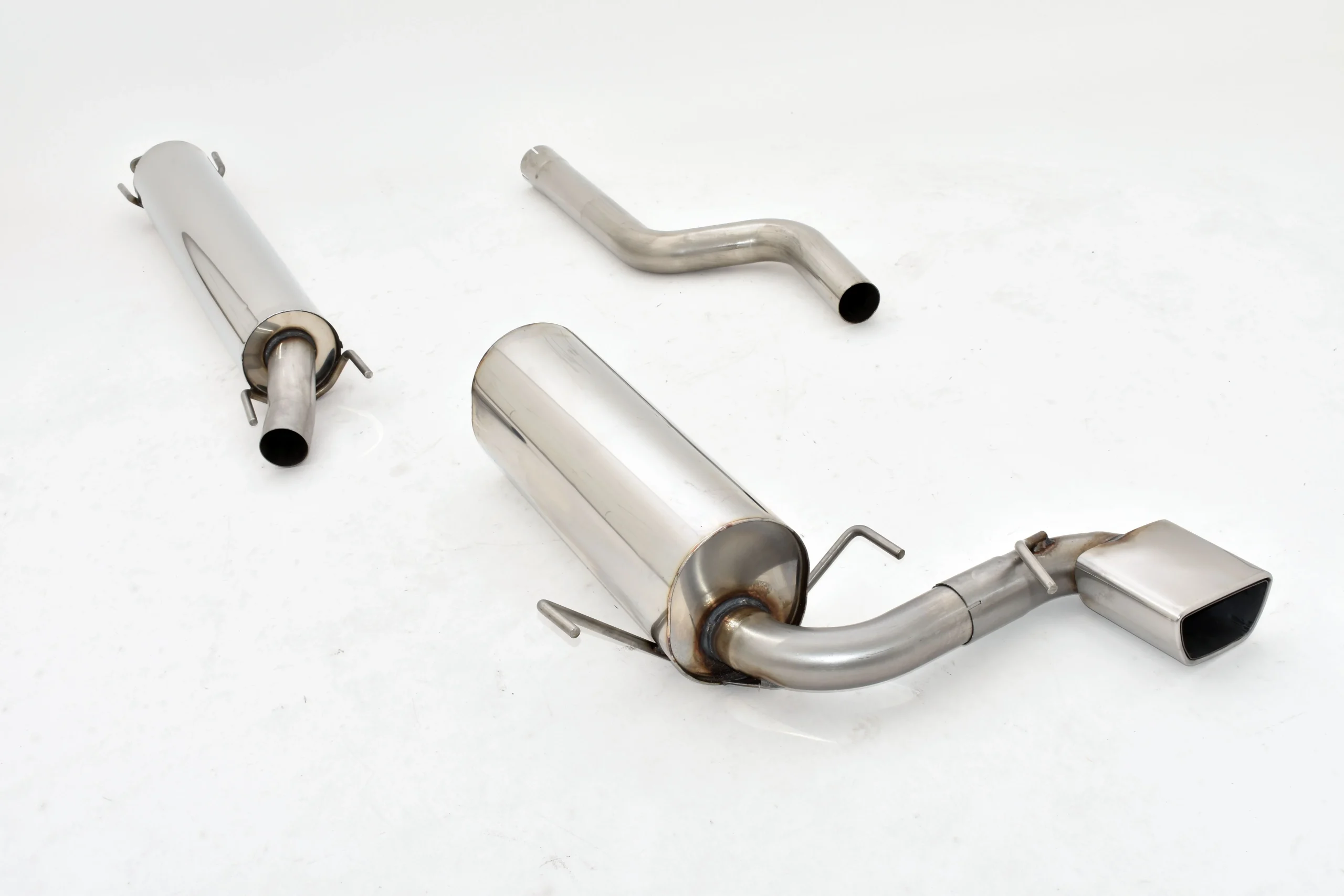 Sistema De Catback De 63,5 Mm Con Tubo De Escape En El Medio Friedrich Opel Astra H Gtc Opc Desde Año: 2005 2.0l Turbo 177kw