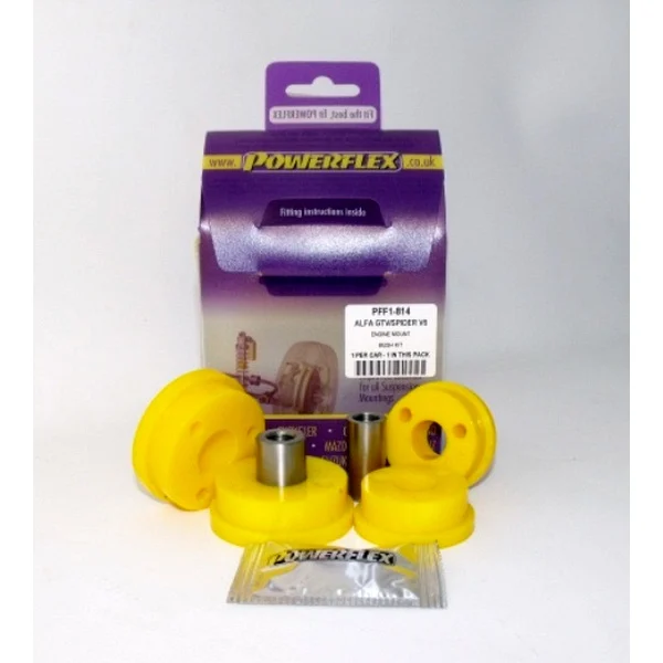 Powerflex Silentblock Kit de del motor solo V6 ALFA ROMEO GTV & Spider 2.0 & V6, 916 (1995-2005)