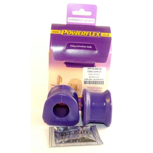 Powerflex Silentblock Front Anti Roll Bar Mount 24mm FORD Capri