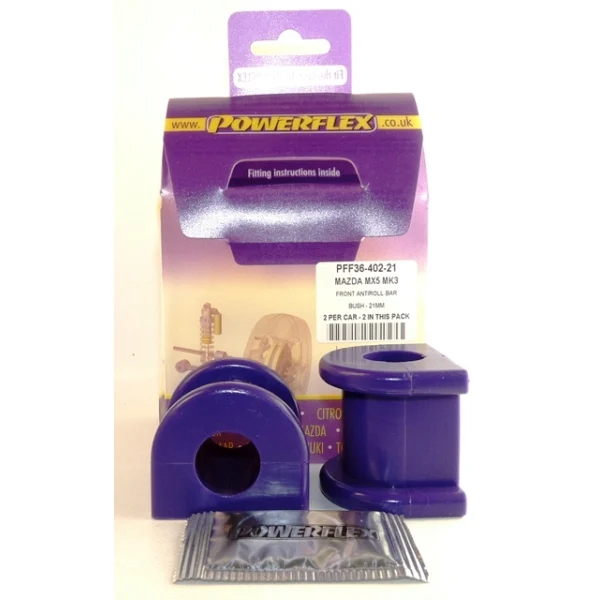 Powerflex Silentblock Front barra estabilizadora 21mm MAZDA Mk3 NC (2005 on)