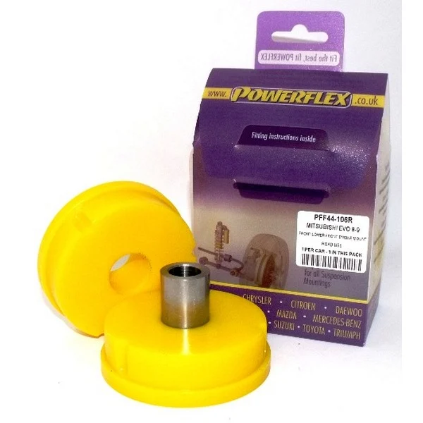 Powerflex Silentblock Front Lower Front Engine Mount (Road Use) MITSUBISHI Lancer Evolution 8-9 (inc 260)