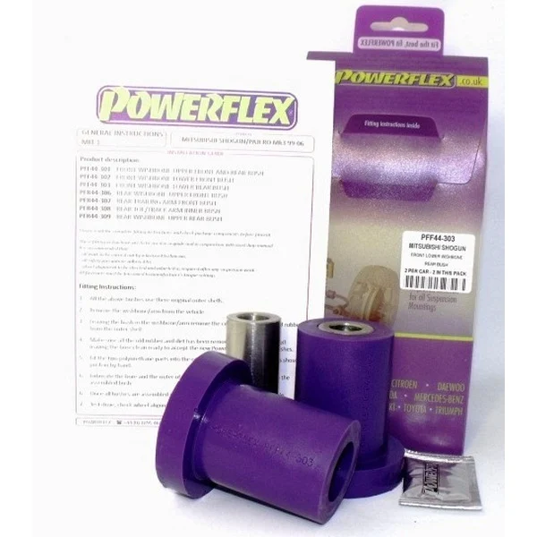 Powerflex Silentblock Front Lower Wishbone Rear Bush MITSUBISHI Shogun 2000-2006 (V7* Models)