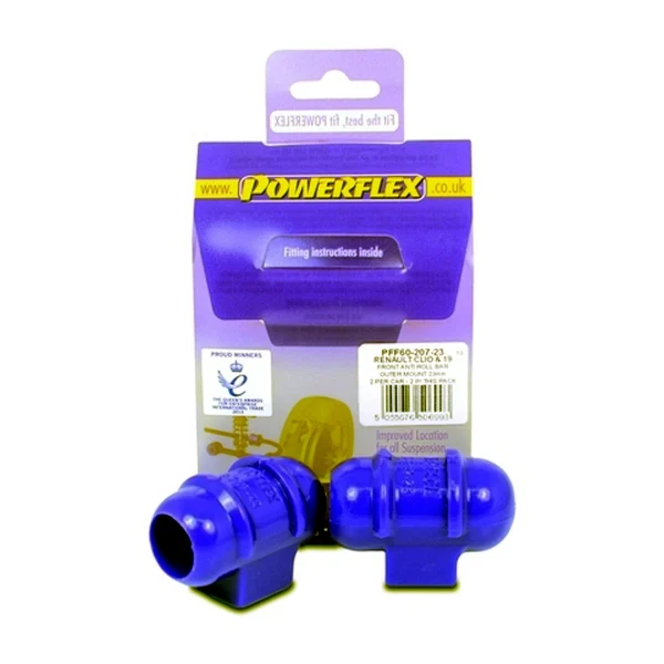 Powerflex Silentblock Front Anti Roll Bar Outer Mount RENAULT R19 (inc 16V)