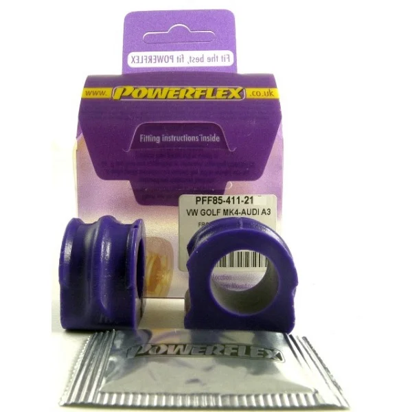 Powerflex Silentblock Front Anti Roll Bar Mount 21mm VOLKSWAGEN New Beetle & Cabrio 4Motion (1998-2011)