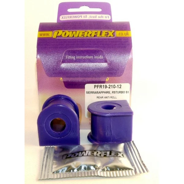 Powerflex Silentblock Rear Anti Roll Bar Mounting Bush 12mm FORD Sierra 4X4 2.8 & 2.9, XR4i (1989- )
