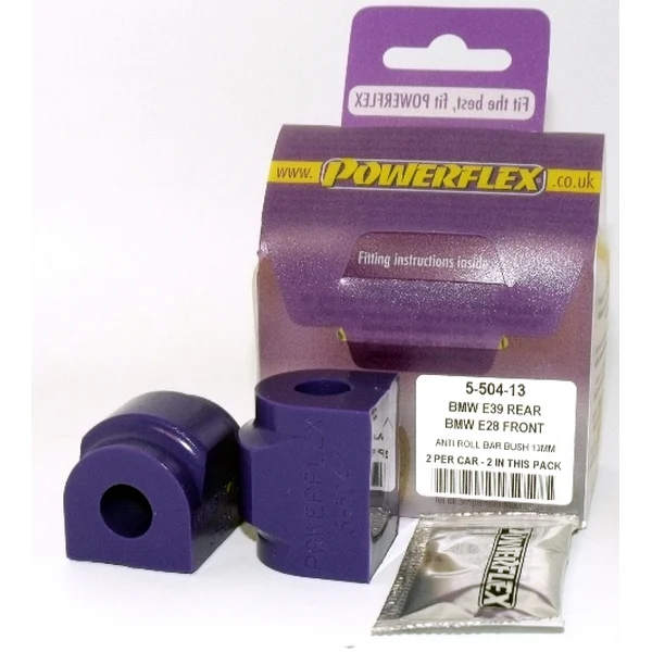 Powerflex Silentblock Front Anti Roll Bar Mounting Bush 13mm BMW E28 5 Series (1982 - 1988), E24 6 Series (1982 - 1989)