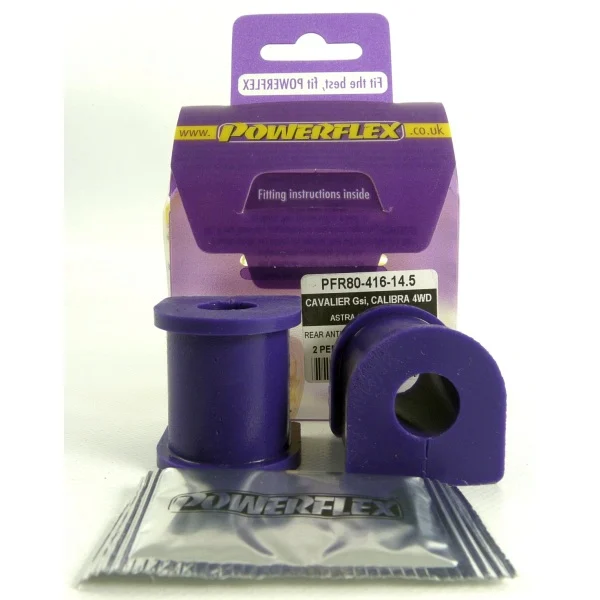 Powerflex Silentblock Rear Anti Roll Bar Mount (Inner) 14.5mm OPEL Cavalier/Calibra 4WD inc GSi with independent rear suspension