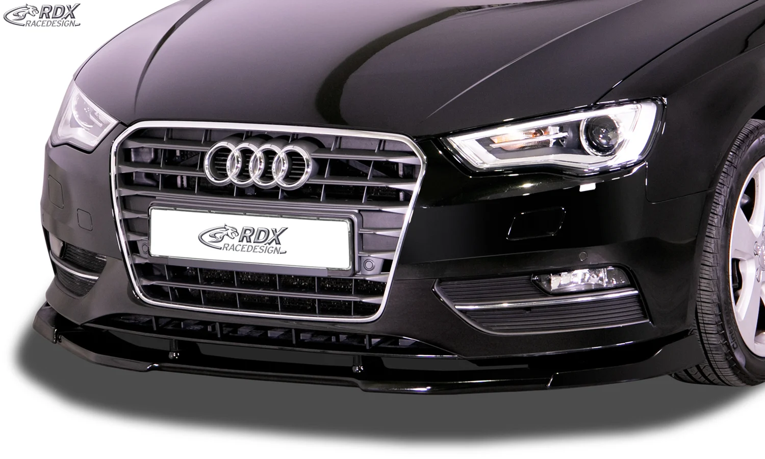 RDX Spoiler delantero VARIO-X for AUDI A3 8V (-2016) Front Lip Splitter