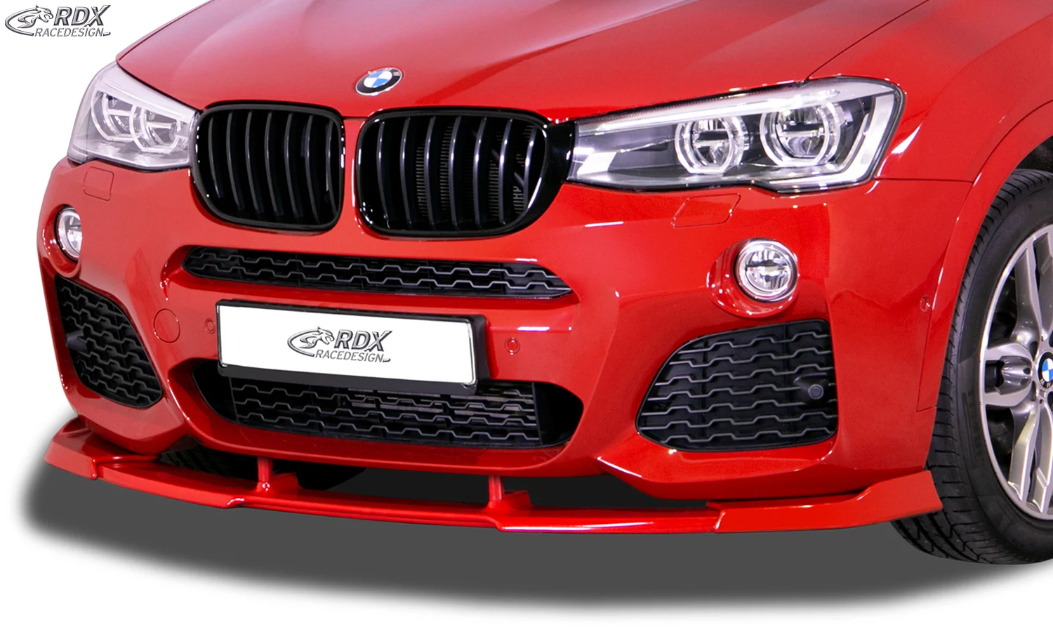 RDX Spoiler delantero VARIO-X for BMW X3 F25 M-Sport & M-Technic 2014-2017 Front Lip Splitter