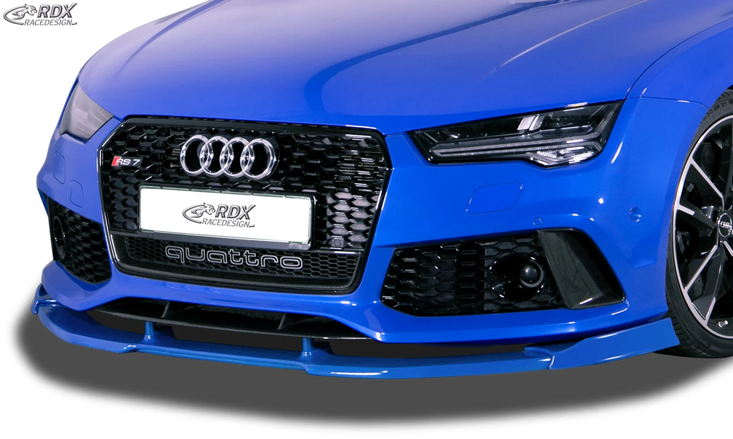RDX Spoiler delantero VARIO-X for AUDI RS7 (-2018) Front Lip Splitter