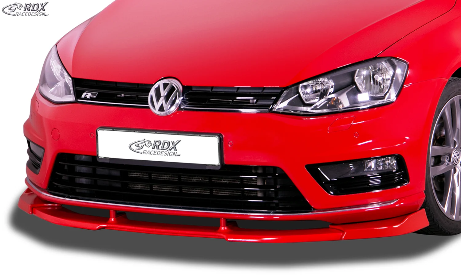 RDX Spoiler delantero VARIO-X for VW Golf 7 R-Line (-2017) Front Lip Splitter