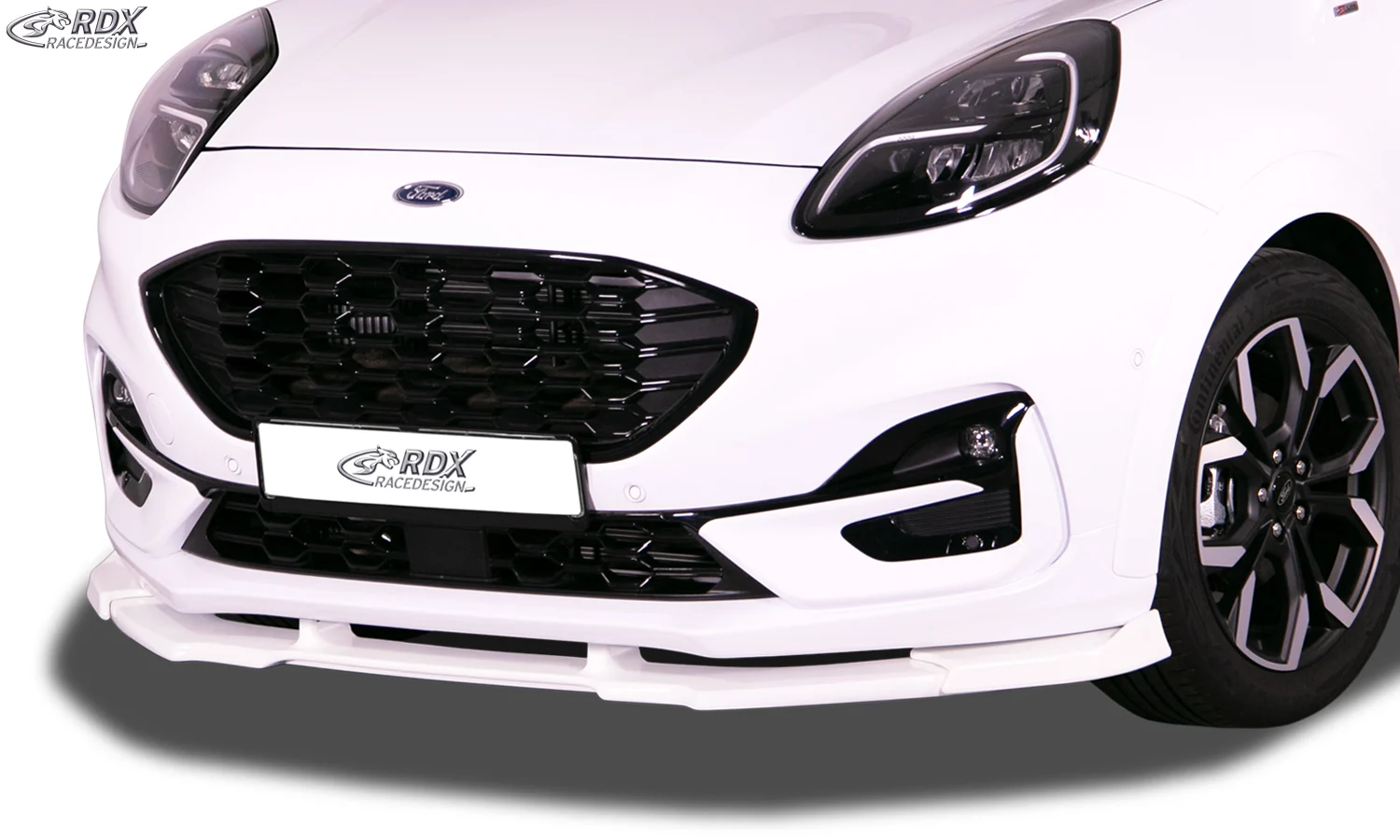 RDX Spoiler delantero VARIO-X for FORD Puma ST-Line, ST-Line X, Vignale (2020+) Front Lip Splitter