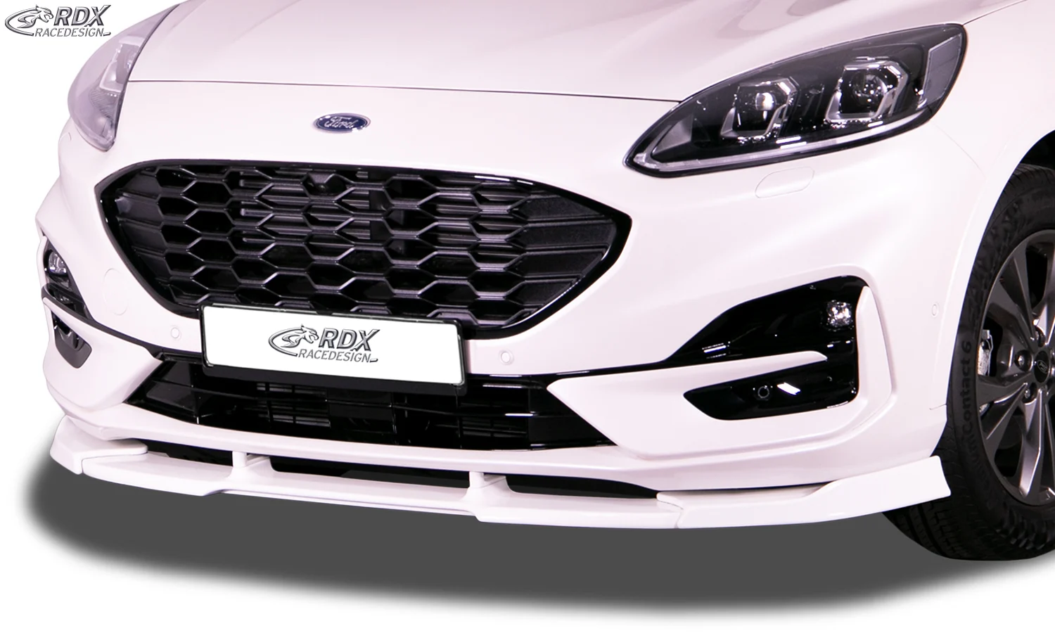 RDX Spoiler delantero VARIO-X for FORD Kuga 3 (DFK) ST-Line & Vignale 2020+ Front Lip Splitter