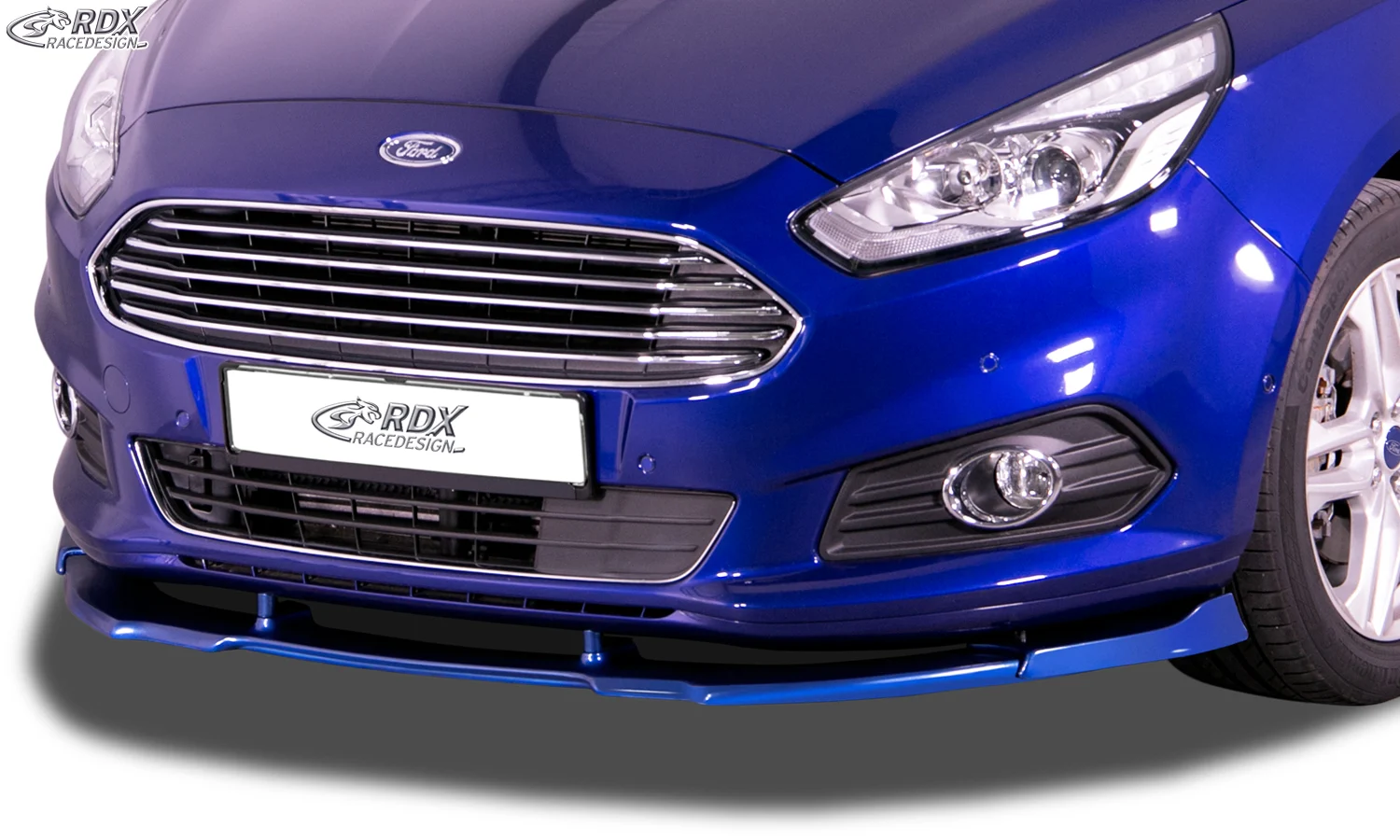 RDX Spoiler delantero VARIO-X for FORD S-Max (2015-2019) Front Lip Splitter
