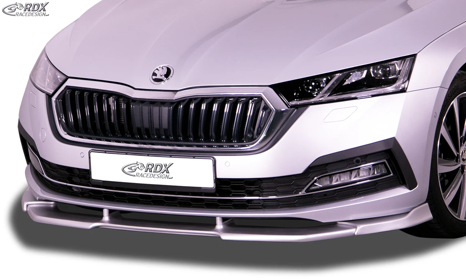 RDX Spoiler delantero VARIO-X for SKODA Octavia 4 / IV (NX) Front Lip Splitter