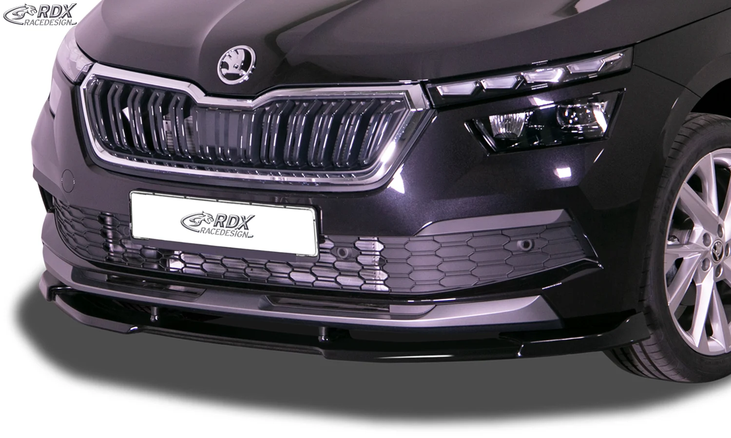 RDX Spoiler delantero VARIO-X for SKODA Kamiq (NW) Front Lip Splitter