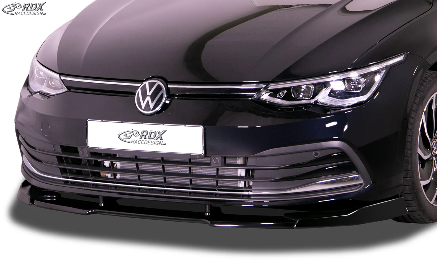RDX Spoiler delantero VARIO-X for VW Golf 8 Front Lip Splitter