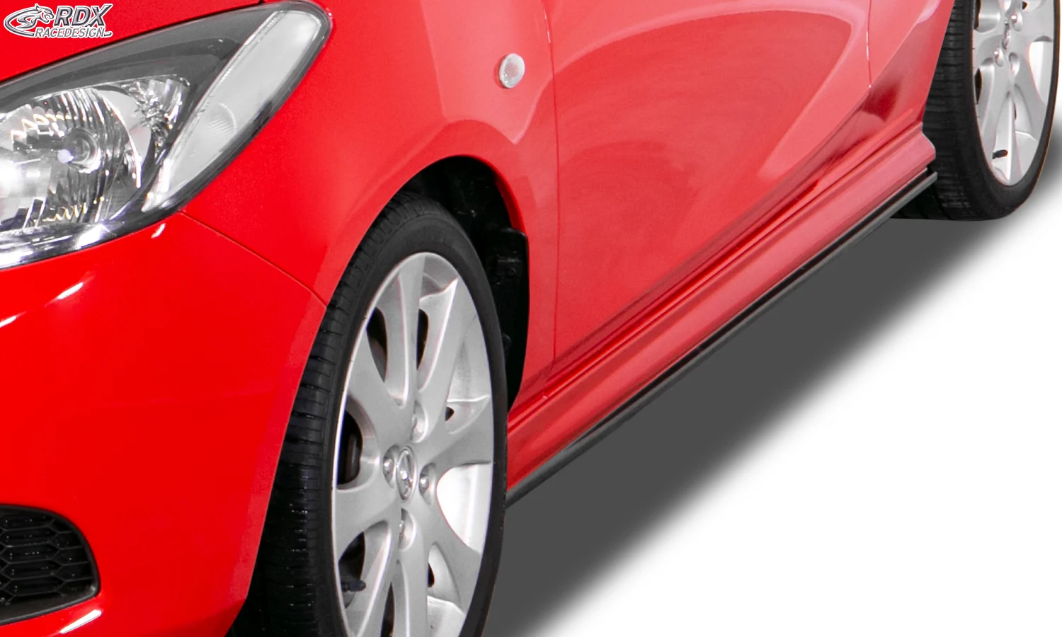 RDX Pareja de taloneras MAZDA 2 (DE) 2007-2014 "Edition" ABS