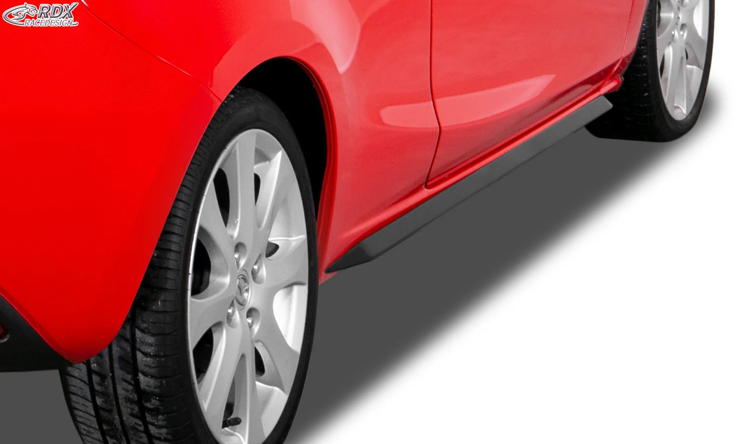 RDX Pareja de taloneras MAZDA 2 (DE) 2007-2014 "DIFUSORES DE TALONERA" ABS