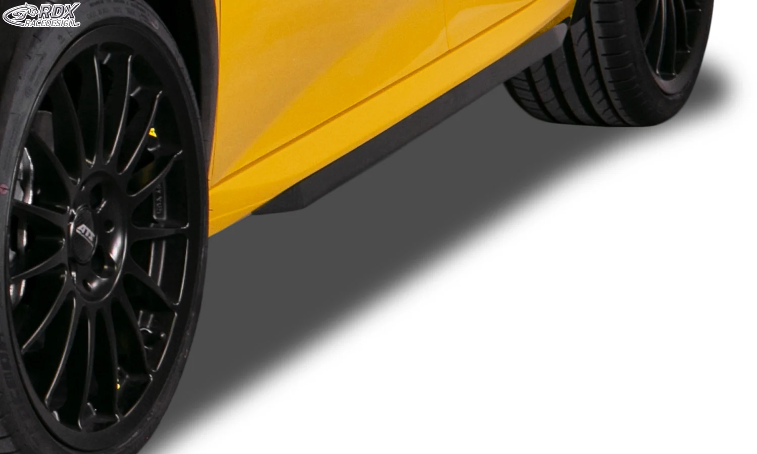 RDX Pareja de taloneras PEUGEOT 208 (2019+) "DIFUSORES DE TALONERA" ABS