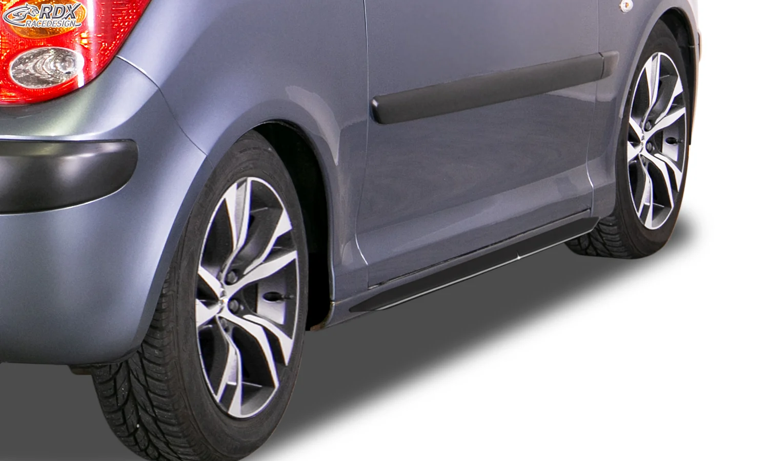 RDX Pareja de taloneras PEUGEOT 1007 "DIFUSORES DE TALONERA" ABS