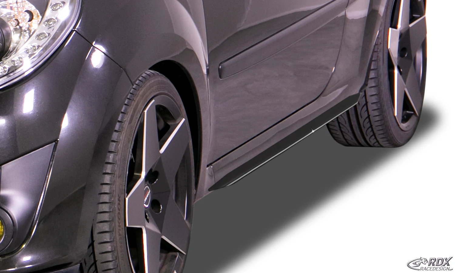 RDX Pareja de taloneras RENAULT Twingo 2 2007-2014 "DIFUSORES DE TALONERA" ABS