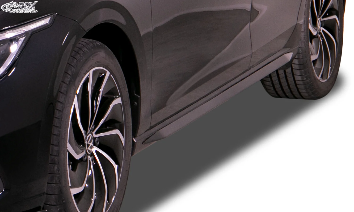 RDX Pareja de taloneras VW Golf 8 "DIFUSORES DE TALONERA" ABS