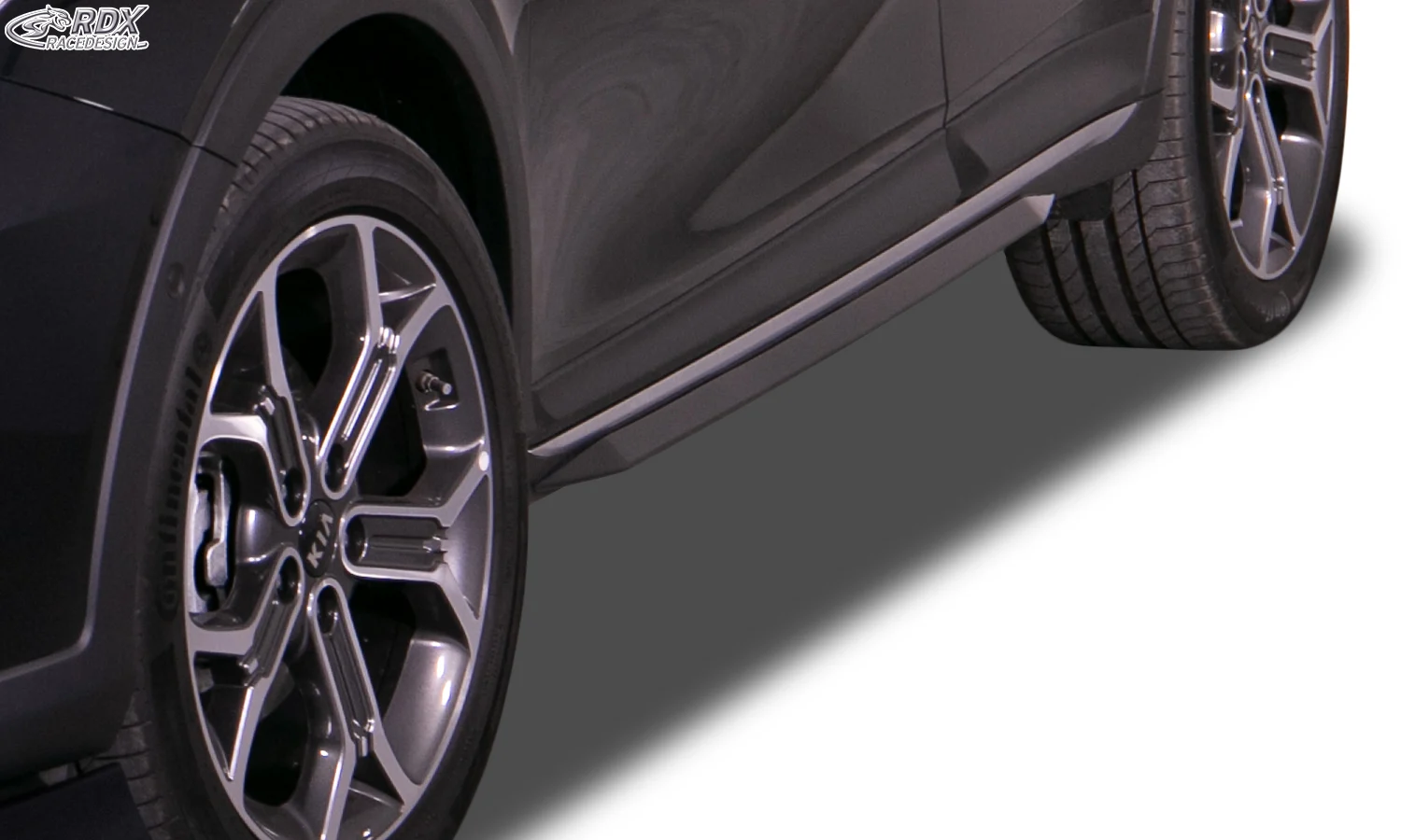 RDX Pareja de taloneras KIA XCeed (CD) 2019+ "DIFUSORES DE TALONERA" ABS