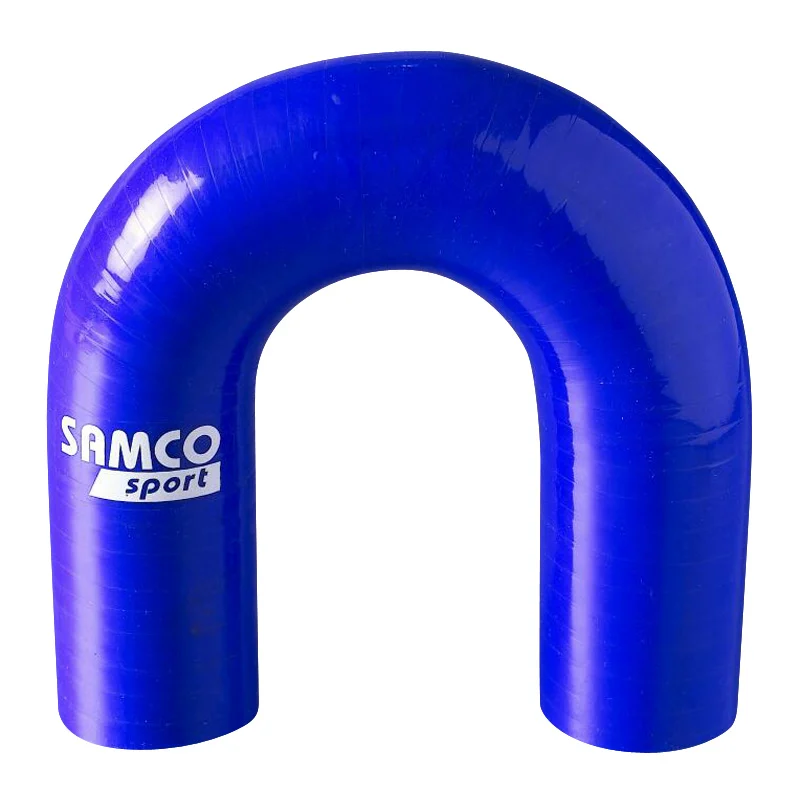 Samco Codo De Silicona 180 Grados - Largo 127mm - ø60mm - Azul