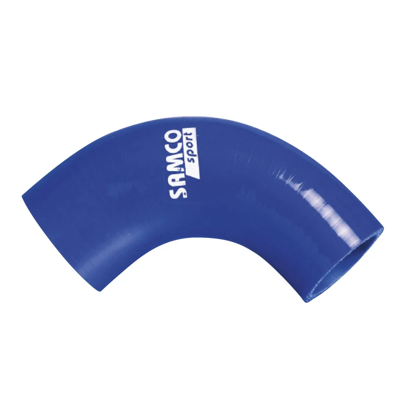 Samco Codo De Silicona 90 Grados Resistente Al Aceite Y Diesel - Largo 125mm - ø68mm - Azul