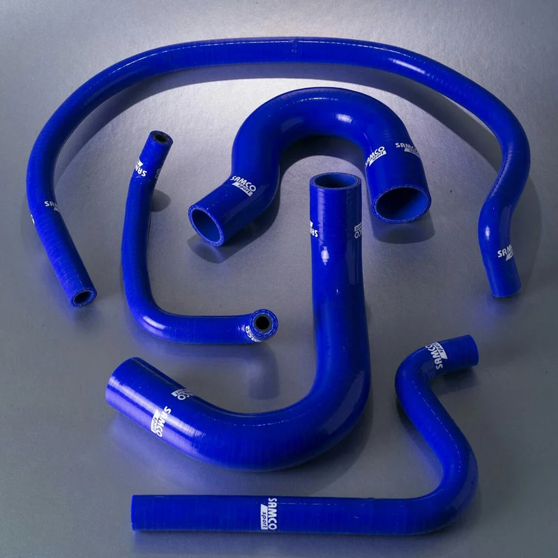 Samco Kit De Tubos Ford Escort Mk1 Mexico 1.6 1971-1975 Crossflow Engine - 5-Piezas - Cooling - Azul