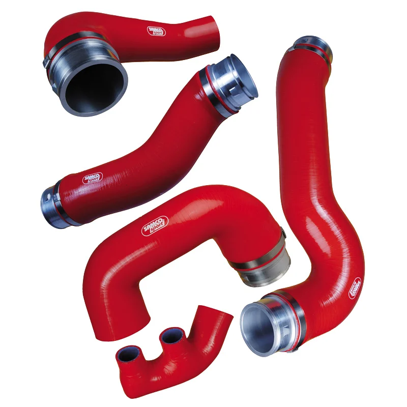 Samco Kit De Tubos Porsche 996 Tt/X50/Gt2/Turbo 2002- - 5-Piezas - Turbo - Azul