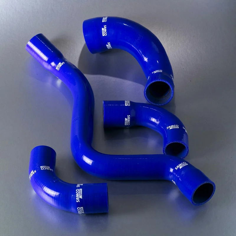 Samco Kit De Tubos Opel Cavalier/Calibra 16v Turbo - 4-Piezas - Turbo - Azul