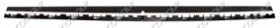 Moldura Mastil Puerta Izquierda - Negro Granulada Volkswagen Golf Vii Gti 2013->