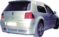Añadido Trasero Vw Golf Iv (Abs)