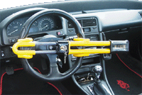 Antirrobos Steeringwheel Lock Heavy Duty Yello