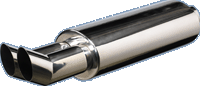 Escapes Esd Uni 2x76mm Dtm Stainless Steel