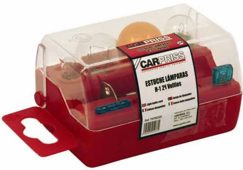 Estuche Juego Lamparas H-1 24 Voltios.
