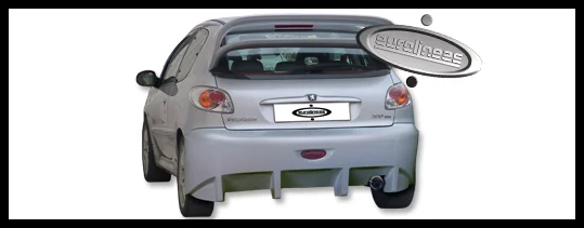Paragolpes Trasero 206 Racing