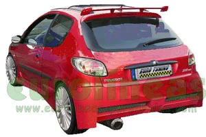 Paragolpes Trasero Bliz Peugeot 206