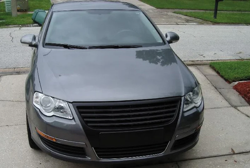 Parrilla Deportiva Vw Passat 3c 05- Black