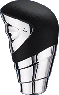 Pomo M-4 Black Leather/Chrome
