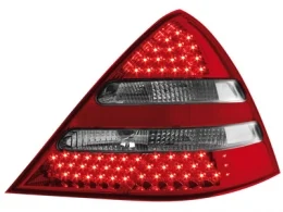 Pilotos Led Mercedes Benz Slk R170 00-04_Rojo/Trans