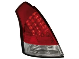 Pilotos Led Suzuki Swift 05-07 _ Rojos/Crystal