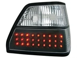 Pilotos Led Vw Golf Ii _ Negro