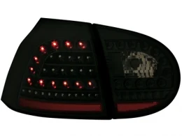 Pilotos Led Vw Golf V 03-09_ Negros/Smoke