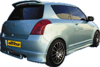 Spoiler Trasero Skirt Sz Swift Ii 05- Excl. Facelift (Abs)