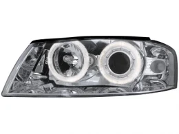 Faros Audi A3 03+ _ Angel Eyes