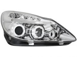 Faros Opel Corsa D 06+ _ 2 Angel Eyes