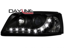Faros Vw T5 03 _ Luz Diurna_Negro